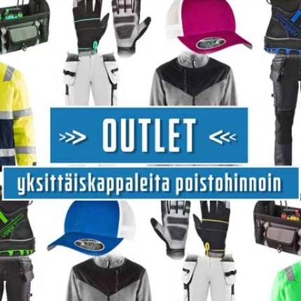 OUTLET - Yksittäiskappaleet poistohinnoin