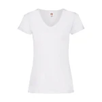 Fruit of the Loom Valueweight Naisten V-Aukkoinen T-Paita - Image 11