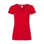 Fruit of the Loom Valueweight Naisten V-Aukkoinen T-Paita - Image 7