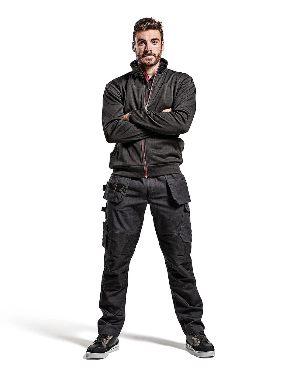 149613309956_FRONT.jpg Blåkläder Joustavat Riipputaskuhousut 14961330 - Image 23