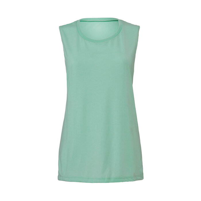 Bella+Canvas Flowy Scoop Muscle Tank Top - Image 5
