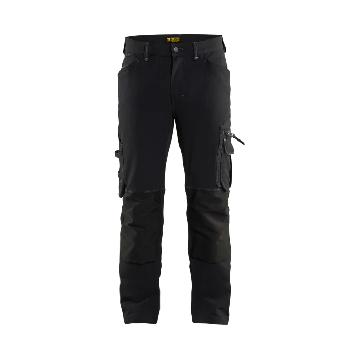 Outlet Koko C46 Blåkläder X1900 Housut 4-Way Stretch 19891644, Musta - Image 1