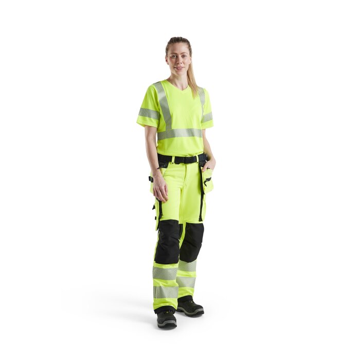 Blåkläder Naisten Highvis Riipputaskuhousut 4-Way Stretch 71971642 - Image 6