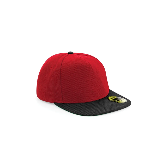 Beechfield Original Flat Peak Snapback Lippalakki B660 - Image 7