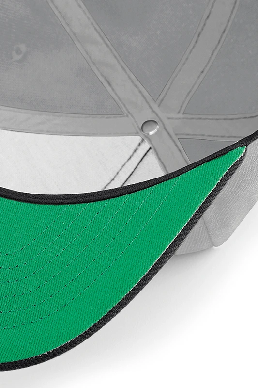 B660_2.jpg Beechfield Original Flat Peak Snapback Lippalakki B660 - Image 4