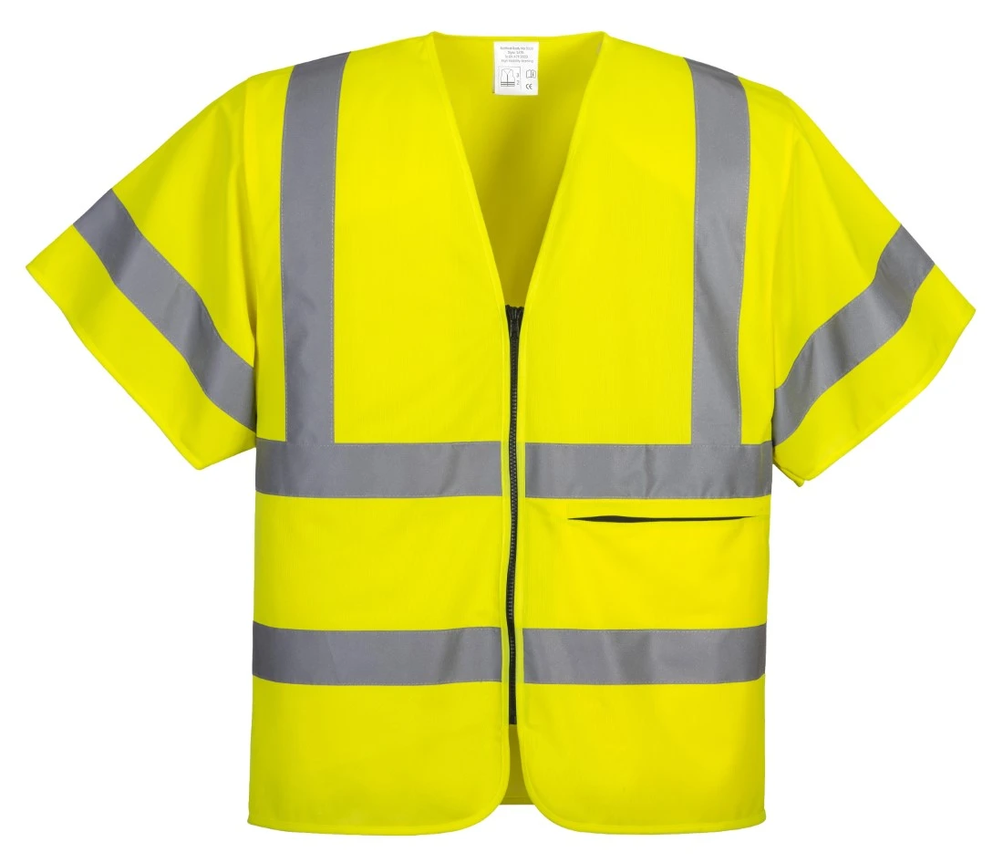 C372YER.jpg Portwest Liivi Puolipitkillä Hihoilla - Image 1