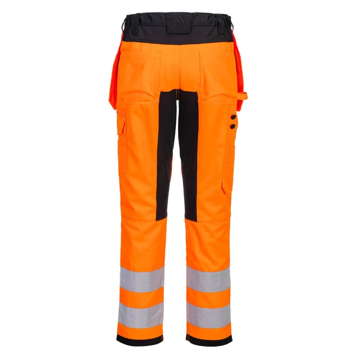 Portwest Wx2 Eco Hi-Vis Riipputaskuhousut - Image 2