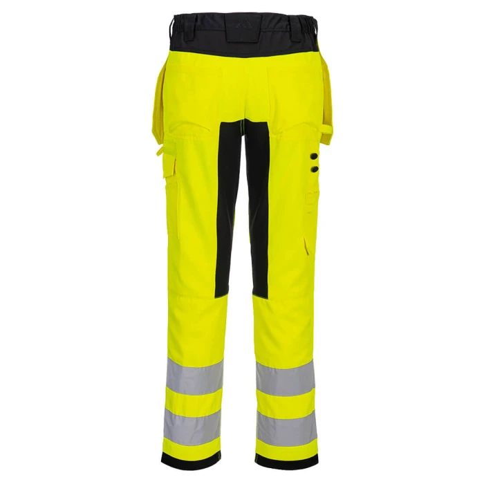 Portwest Wx2 Eco Hi-Vis Riipputaskuhousut - Image 4