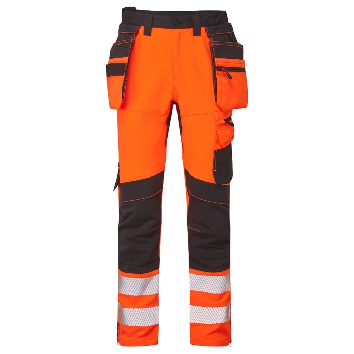 Portwest Dx4 Hi-Vis Craft-Riipputaskuhousut - Image 1