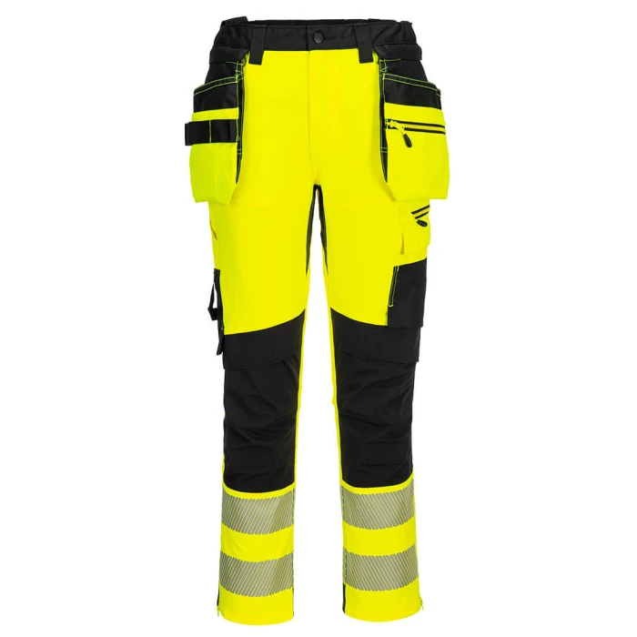 Portwest Dx4 Hi-Vis Craft-Riipputaskuhousut - Image 3
