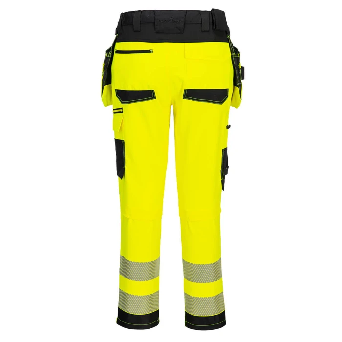 Portwest Dx4 Hi-Vis Craft-Riipputaskuhousut - Image 4