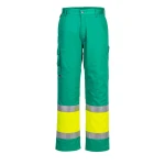 Portwest Kevyet Hi-Vis Kaksisävy Työhousut - Image 5