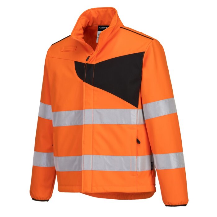Portwest Pw2 Hi-Vis Softshell (2l) - Image 2