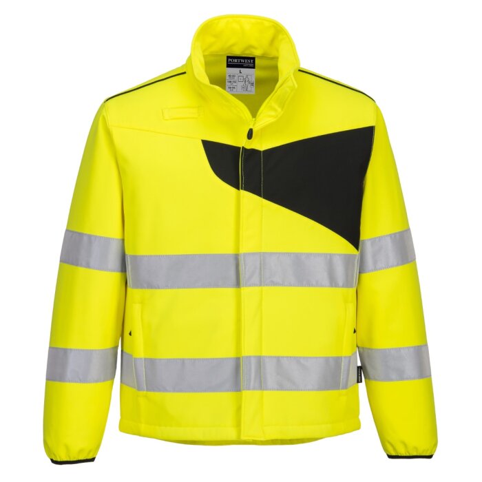 Portwest Pw2 Hi-Vis Softshell (2l) - Image 3