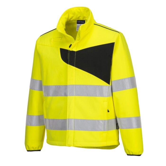 Portwest Pw2 Hi-Vis Softshell (2l) - Image 4
