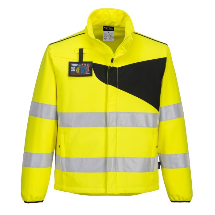 Portwest Pw2 Hi-Vis Softshell (2l) - Image 6