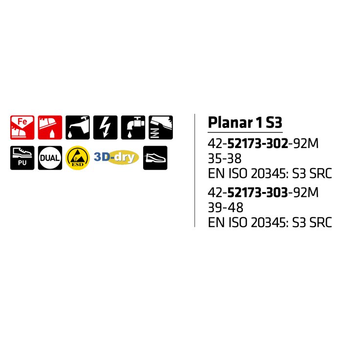 Sievi Planar 1 S3 Työlenkkarit - Image 3
