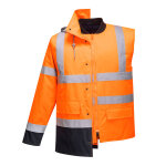 Portwest Hi-Vis 4-In-1 Kontrasti Traffic-Takki - Image 5
