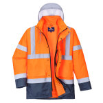 Portwest Hi-Vis 4-In-1 Kontrasti Traffic-Takki - Image 6