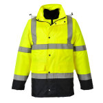Portwest Hi-Vis 4-In-1 Kontrasti Traffic-Takki - Image 7