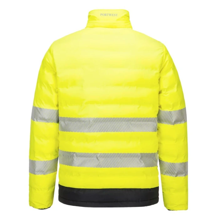 Portwest Hi-Vis Ultrasonic Lämmitettävä Kevyttoppatakki - Image 3