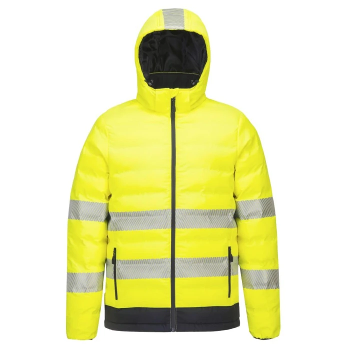 Portwest Hi-Vis Ultrasonic Lämmitettävä Kevyttoppatakki - Image 4