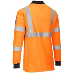 Portwest Tultahylkivä RIS Pitkähihainenpolopaita - Image 5