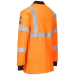 Portwest Tultahylkivä RIS Pitkähihainenpolopaita - Image 6