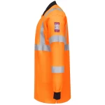 Portwest Tultahylkivä RIS Pitkähihainenpolopaita - Image 9