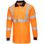 Portwest Tultahylkivä RIS Pitkähihainenpolopaita - Image 14