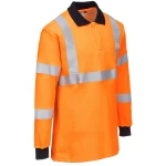 Portwest Tultahylkivä RIS Pitkähihainenpolopaita - Image 15