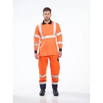 Portwest Tultahylkivä RIS Pitkähihainenpolopaita - Image 27