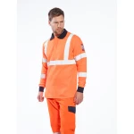 Portwest Tultahylkivä RIS Pitkähihainenpolopaita - Image 31