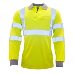 Portwest Palosuojattu antistaattinen Hi-Vis pitkähihainen polopaita
