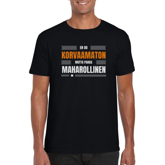Huumoripaita En oo korvaamaton - T-paita - Image 8