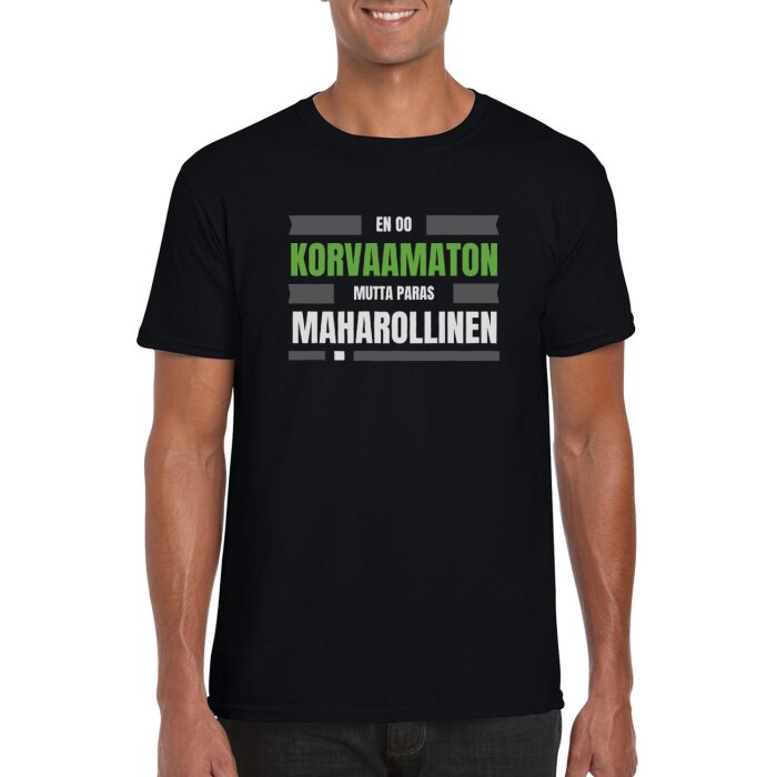 Huumoripaita En oo korvaamaton - T-paita - Image 10