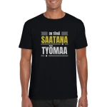 Huumoripaita Saatana työmaa - T-paita - Image 12
