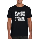 Huumoripaita Saatana työmaa - T-paita - Image 13