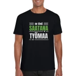Huumoripaita Saatana työmaa - T-paita - Image 10
