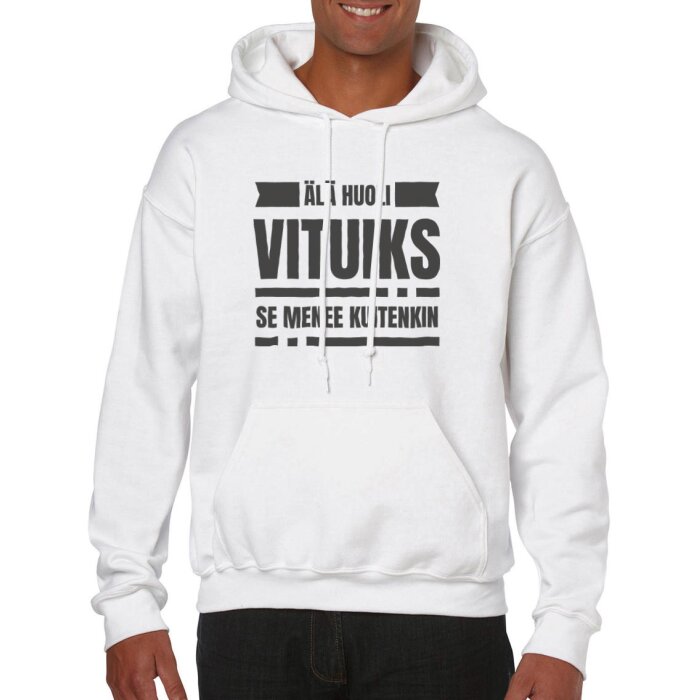 Huumoripaita Vituiks - Huppari - Image 13
