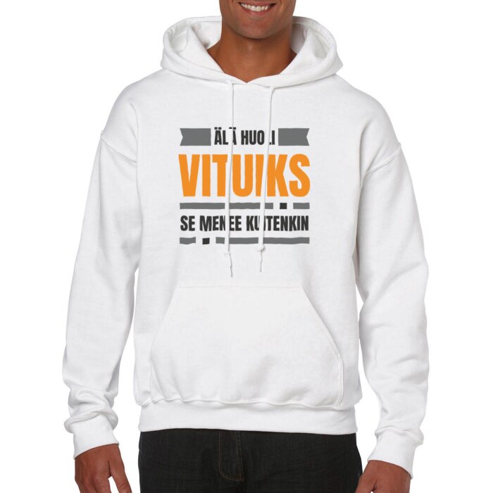 Huumoripaita Vituiks - Huppari - Image 8