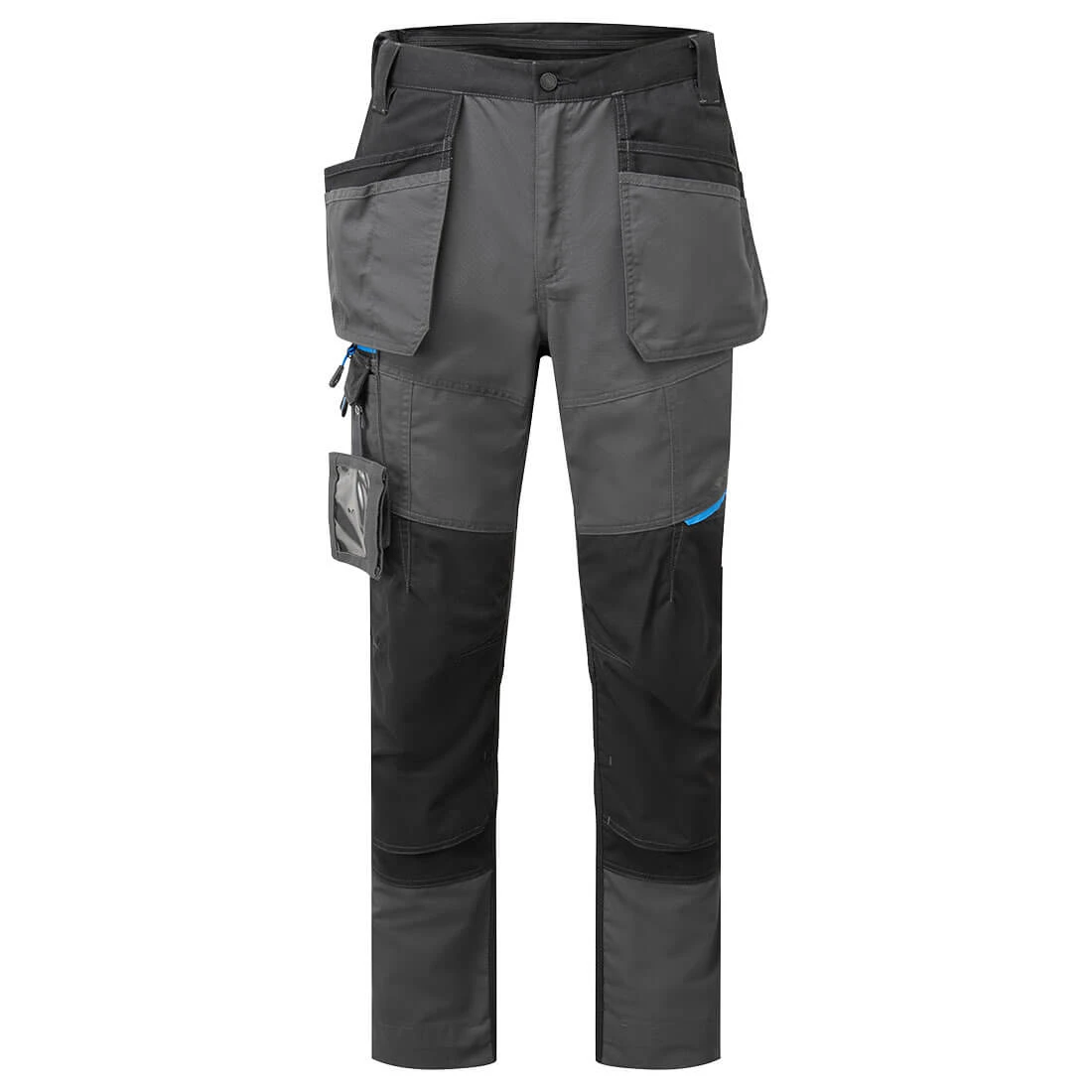 T719MGR Portwest WX3 Slim Fit riipputaskuhousut