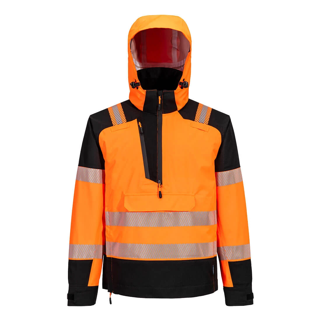 T161OBR Portwest PW3 Hi-Vis Hupullinen sadetta pitävä anorakki (3L)