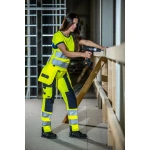 Projob 6519 Naisten Reisitaskuhousut EN ISO 20471 Luokka 2 - Image 8