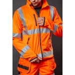 Projob 6105 Kevyt Softshelltakki EN ISO 20471 Luokka 3 - Image 6