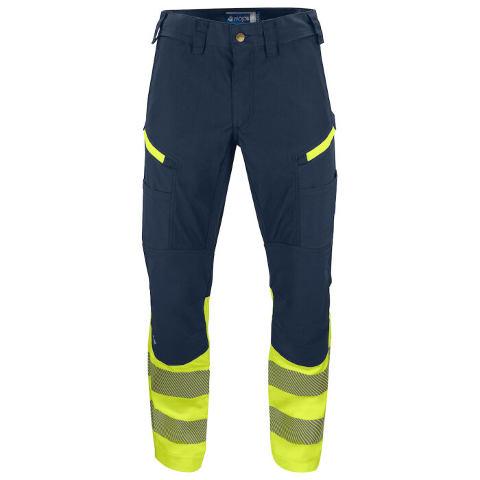 Projob 6528 Stretchhousut  EN ISO 20471 Luokka 1 - Image 1