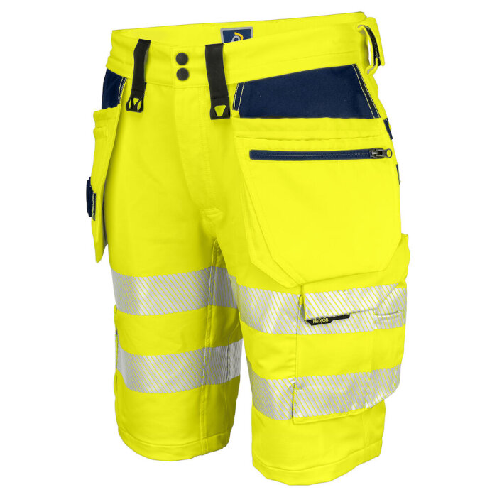 Projob 6575 Stretch Shortsit EN ISO 20471 Luokka 2/1 - Image 2