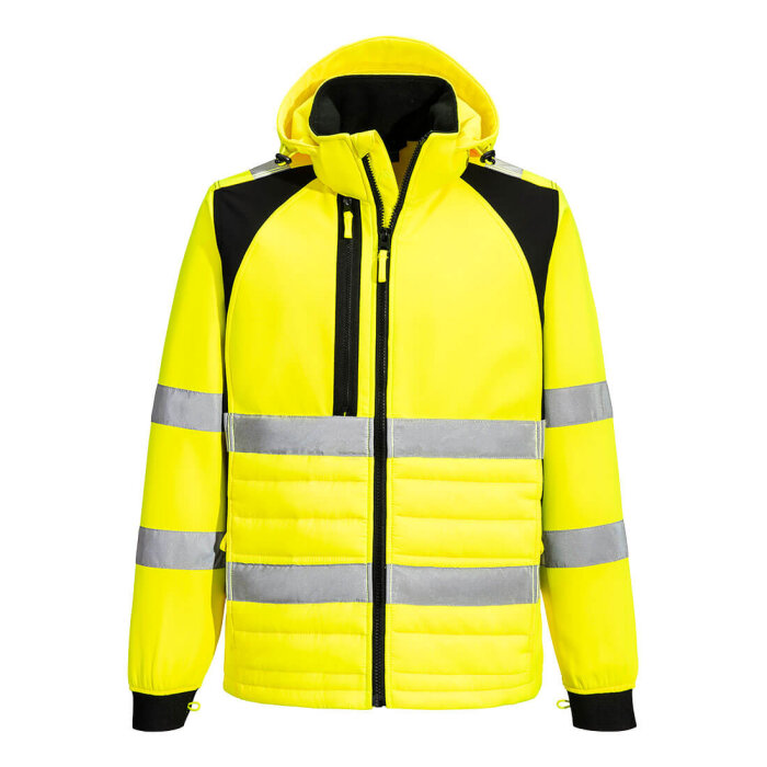 Portwest WX2 Eco Hi-Vis Hybridi toppatakki