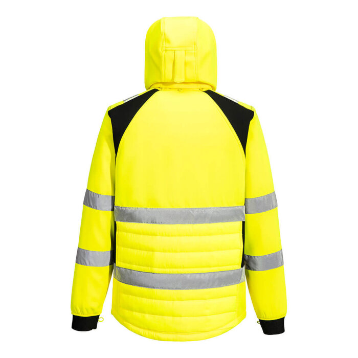 Portwest WX2 Eco Hi-Vis Hybridi toppatakki - Image 4