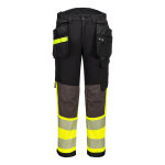 Portwest EV4 Hi-Vis 1-luokan joustavat housut irroitettavilla riipputaskuilla